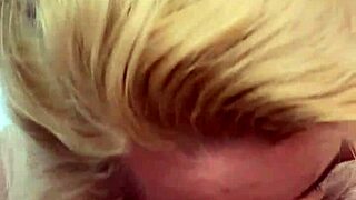 Topless hooker takes a load of cum on her face. It follows a long bareback blowjob! 😏