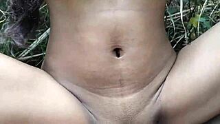 Hot Indian College Girlfriend Takes Big Cock Doggystyle In Jungle Outdoor Rough Sex Session.