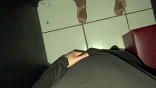 I got used in the gloryhole by a hot cock while my husband watched excitedly. Brazilian wife enjoys first time swinger fun with big tits and tan lines.