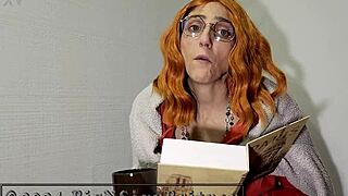 Big N Sexy Britney Heads To The Library For Hot Librarian Blowjob And Facial Cumshot!