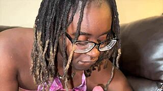 Why tease with bra and lingerie when you can strip for bareback cumshot with goth girlfriend Tee Vuitton?