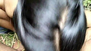 Hot Indian College Girlfriend Takes Big Cock Doggystyle In Jungle Outdoor Rough Sex Session.