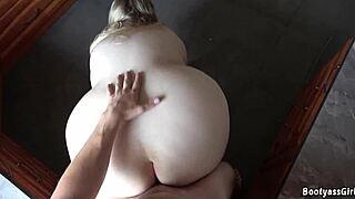 Horny husband, ready to fuck your chubby wife in the kitchen?