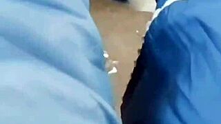 Worship her feet in this full fetish video with intense bdsm humiliation outdoors