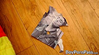 Young gays make out with blowjobs before intense anal railing