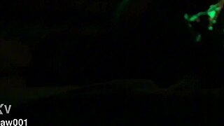 Subtle Banana Oiled Blowjob with Sexy Black Cock