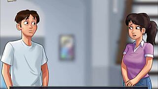 Emotional Moments in Summertime Saga 217.