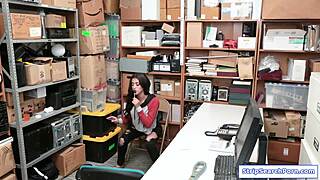 I Feel So Aroused Watching Security Guard Fucking Teen 18+ Shoplifter In Office