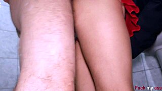 Spitting Cum Out of Tight Ass After Intense Creampie Fucking Session