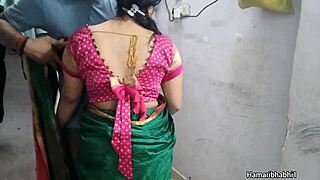 Indian Desi Bhabhi Gets Fucked Hard in Traditional Saree with Intense Sex Positions
