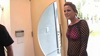 you can sense her intense interracial desire shining through in this solo masturbation and blowjob lingerie scene