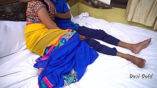 Real Hot Indian Bhabhi Feels Intense Passion With Young 18+ Lover