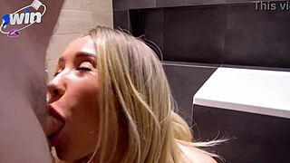 Student, ready for anal creampie in the shower?