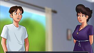 Emotional Moments in Summertime Saga 217.