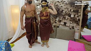 Oh, you sissy hairy mature lady, come suck my cock and let me fuck your hairy pussy hard.