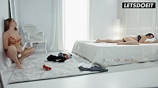 Russian Lesbians Feel So Passionate During Intense Morning Sex - Whiteboxxx