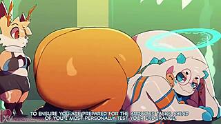 sally and angela ride a loyal customer in cowgirl position until he cums