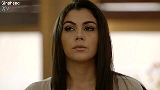 Valentina Nappi unwinds with monster cock in deepthroat blowjob and wet pussy licking until cum in mouth