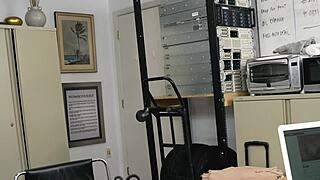 Experienced blonde porn star rides big black cock deep in her pussy