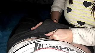 Oh man, this stranger at the party just grabbed my cock and started sucking me off like a total slut... felt so damn good with her amateur blowjob skills.