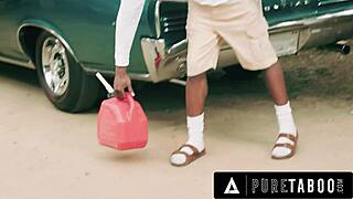 in a pure taboo scenario, big dick strangers initiate a roadside gangbang with milf lookalikes including shay sights. the intense interracial action unfolds outdoors with deepthroat and rough doggystyle.