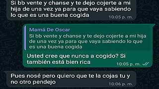 WhatsApp Chat With My Friend Oscar's Boss Leads To Me Fucking Her Again