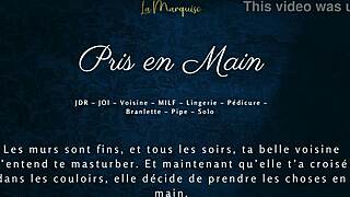 hey, getting handled by the french milf neighbor in this european audio porn with taboo vibes