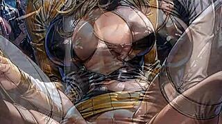 See AI Generated Blonde Flashing Sexy Pussy in Nightclub Outdoor Exposure!