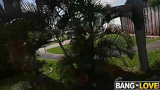 Old man and teen hottie Juniper with Tony enjoy surprisingly wild bus ride