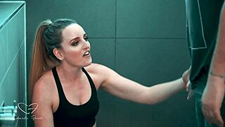 Charlie Forde takes Woody Alyx deep in wet pussy domination!