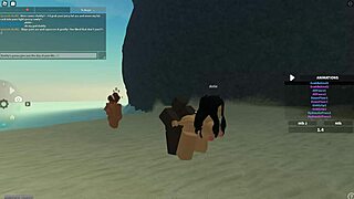 I dive into wild Roblox porn with deepthroat blowjob and rough doggystyle riding on monster cock