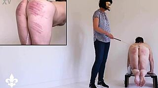 Hey slave, ready for part 1 where I cane your ass and fist it deep in this femdom bondage humiliation with orgasm punishment?