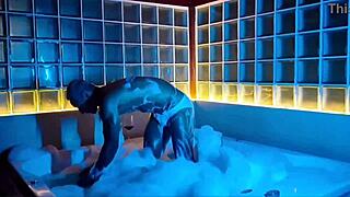 Will You Fuck Me In This Foam-Filled Bathtub?