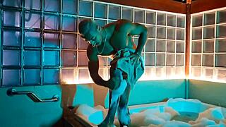 Will You Fuck Me In This Foam-Filled Bathtub?