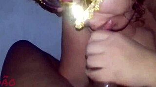 that boquete babado from the bbw latina with huge saggy tits is so sloppy 😏