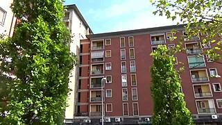 carla the fantastic granny in amateur group with european milf and blowjob action