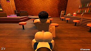 i'm pounding that big ass with my monster cock in the bar pov style