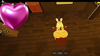 so this snowbunny hooks up with a massive bbc on roblox and things get rough with monster cock pounding in the mix
