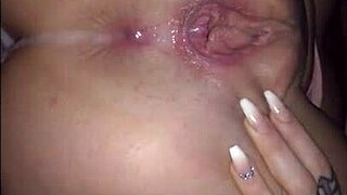 She was SHAKING as blonde teen 18+ rode cowgirl for squirting orgasm on big cock.