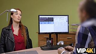 Vip4k Isabella offers her shaved vagina to fuck for a big loan in Czech casting.