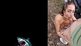 This curvy Venezuelan prepago pays for lodging with raw unprotected sex in public outdoor spots