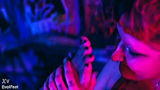 Will licking my soles with tickles get this horny Latina goddess moaning in femdom fetish play?