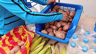 hey salesman why don't you fuck this hot latina woman hard in your room like that?