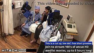 I become Doctor Tampa to test Eliza Shields with mandatory Hitachi orgasms as a human guinea pig