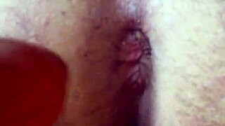 solo babe uses anal toys for intense assfucking masturbation session