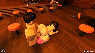 i'm pounding that big ass with my monster cock in the bar pov style