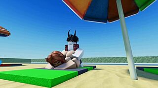 whats up with this special beach day featuring big ass and big tits action?