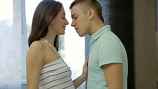 This BEAUTY casually strokes a man's aroused WILLY with her throat in naughty mature hardcore SUCKING session.