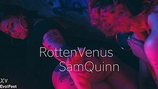 Will licking my soles with tickles get this horny Latina goddess moaning in femdom fetish play?