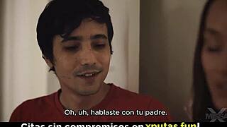 Hey, what if these two hot Latinas deepthroat and masturbate a massive black monster cock together?